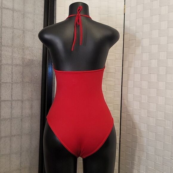 BRAND NEW CHAMELA ONE-PIECE V-NECK SWIMSUITS - Picture 9 of 14